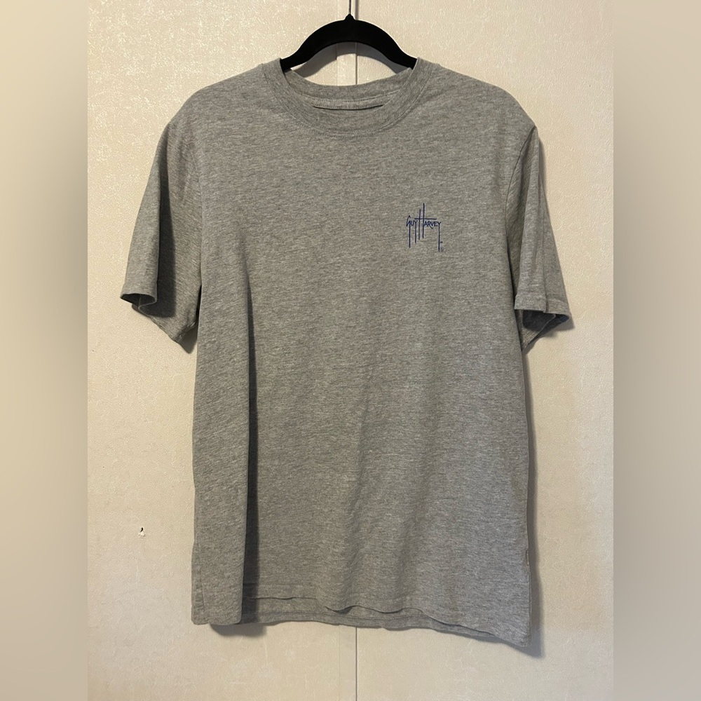 Guy Harvey | Gray Short Sleeve Tee | Size Large